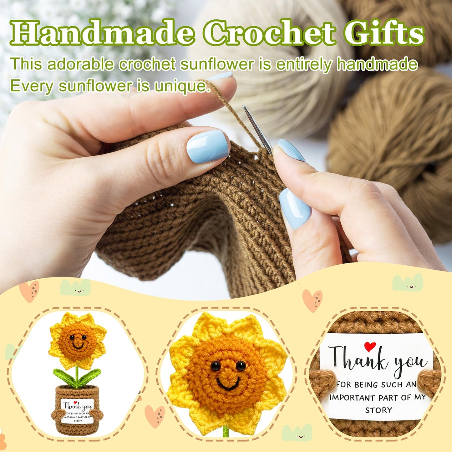 Funny Thank You Gifts for Women Men - Teacher Appreciation Gifts for Mom, Mini Gift for Mom, Friend, Teacher, Sister, Emotional Support Small Cute Stuff Things, Collectible Dolls