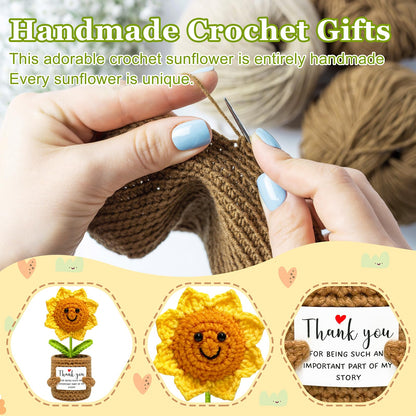 Funny Thank You Gifts for Women Men - Teacher Appreciation Gifts for Mom, Mini Gift for Mom, Friend, Teacher, Sister, Emotional Support Small Cute Stuff Things, Collectible Dolls