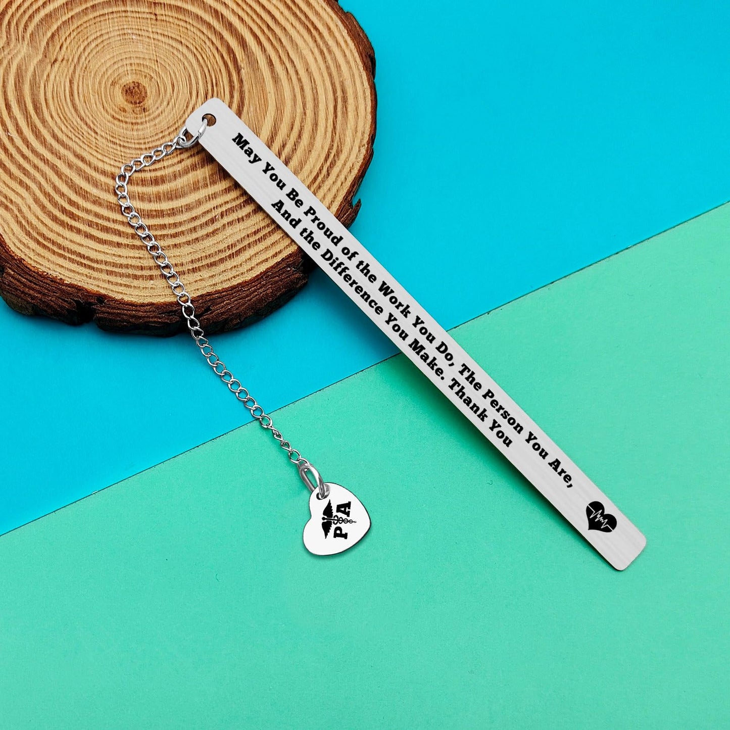Physician Assistant Gift PA Bookmark Appreciation Thank You Gifts for Medical Physician Graduation Gifts for Medical School Student Nurse Week Gift Appreciation Bookmark Christmas Retirement