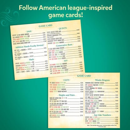Gouda Games Mahjong Go! Card Game – Classic Mahjong Reimagined as a Card Game, American-Style Rules Inspired Strategy Game, Fast-Paced & Travel-Friendly, 4 Players, Gift for Adults & Teens
