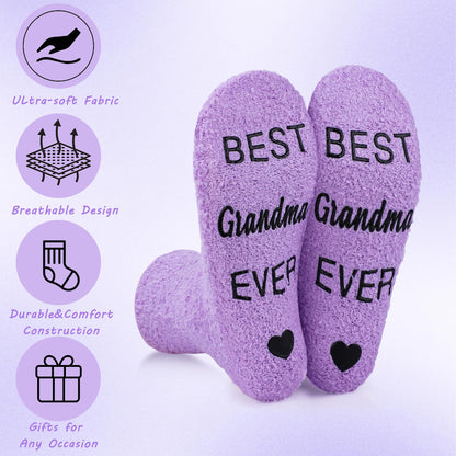 Grandma Gifts, Christmas Birthday Gifts for Grandma, Mothers Day Ideas Present for Grandmother Basket Set of 7