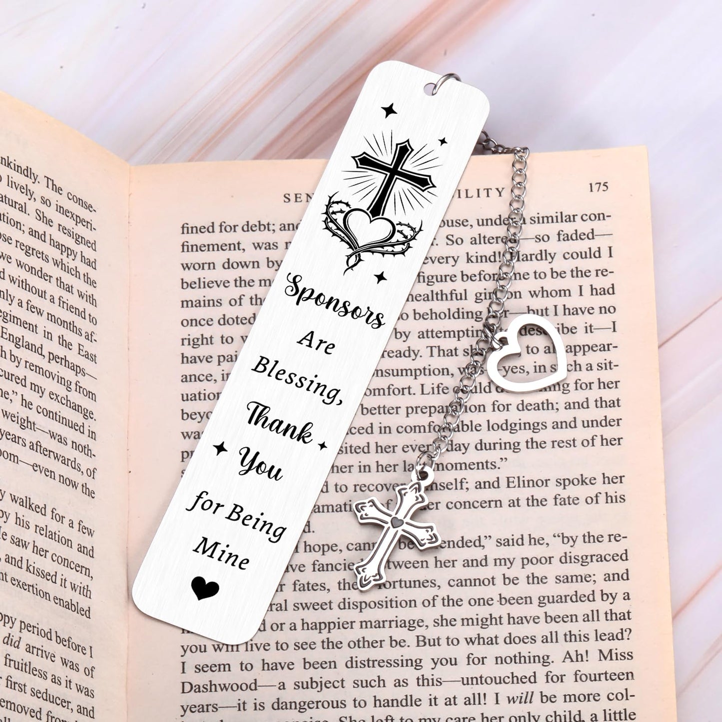 Catholic Confirmation Sponsor Gifts for Women 2026, Mothers Day Catholic Bookmark Gifts for Godmother Confirmation Sponsor Women Christian Confirmations Gift, Thank You Appreciation Gift for Sponsors
