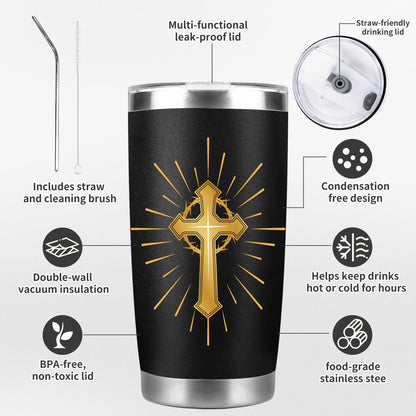 Pastor Appreciation Gifts for Men, Unique Pastor Gift Set, Thank You Gifts with Tumbler, Bracelet & Bookmark for Birthday Christmas Retirement, Present for Dad Husband Grandapa Friends