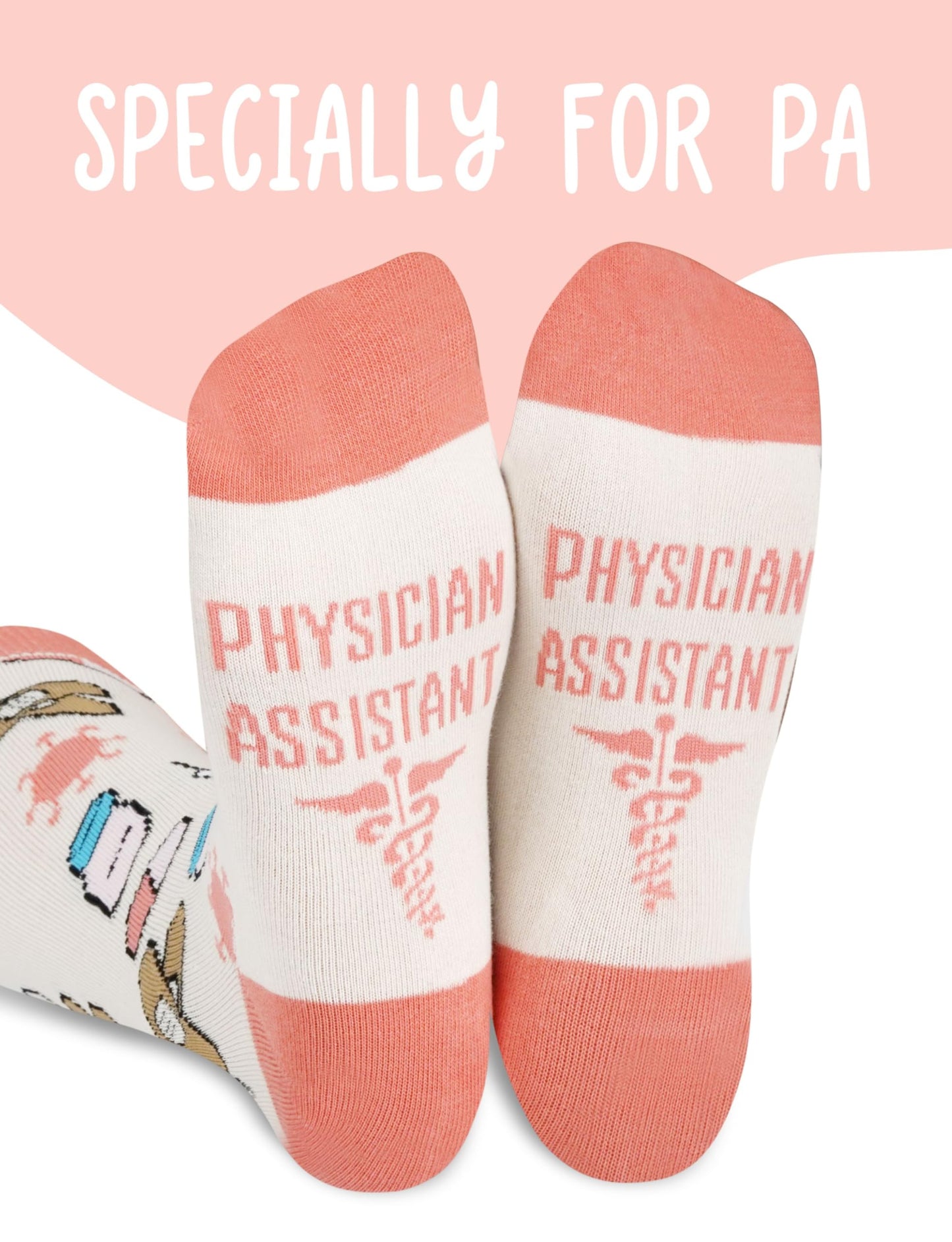 InnoBeta Physician Assistant Gifts, Gifts on Birthday and Christmas, One Size Crew Socks