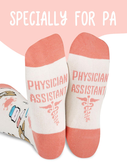 InnoBeta Physician Assistant Gifts, Gifts on Birthday and Christmas, One Size Crew Socks