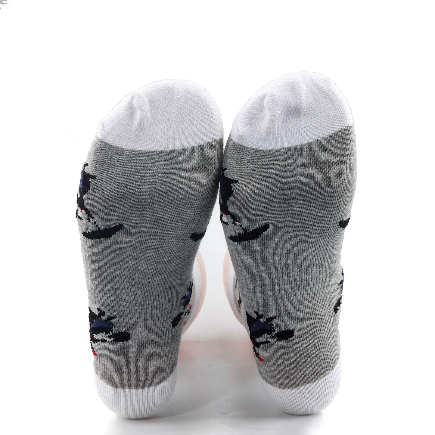 TSOTMO 2 Pairs Inspire Gift Practically Musical Socks For Lovers of Stage Play Novelty Crew Socks
