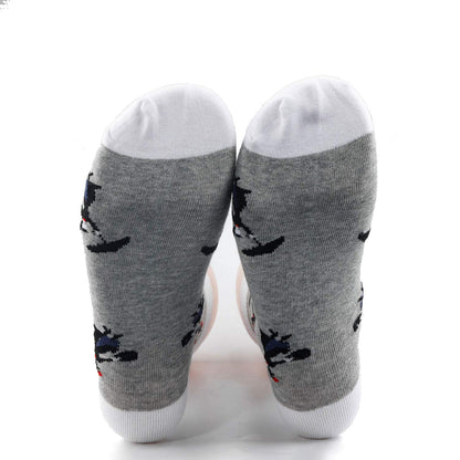 TSOTMO 2 Pairs Inspire Gift Practically Musical Socks For Lovers of Stage Play Novelty Crew Socks