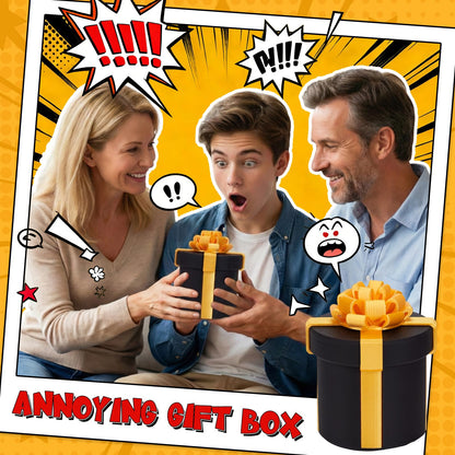 4.72 in Gotcha Box Prank with Surprise Finger, Annoying Nested Screw Gift Box with Finger, 3D Printed Annoying Gift Box with Pop Up Fingers, Funny Gifts for Kids