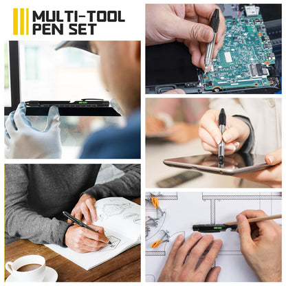 Fathers Day Dad Gifts from Daughter Son Wife, MAFEHAN 9-in-1 Multitool Pen with LED Light, Gifts for Husband Dad Grandpa, Cool Birthday Gadgets for Men