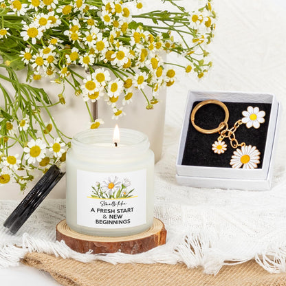 New Beginnings Gifts for Women, Farewell Gifts For Coworkers, Leaving Going Away, New Job Basket for Employee Friends Mom Sister, Goodbye, Good Luck, Graduation, Break Up, Divorce Self Care Box