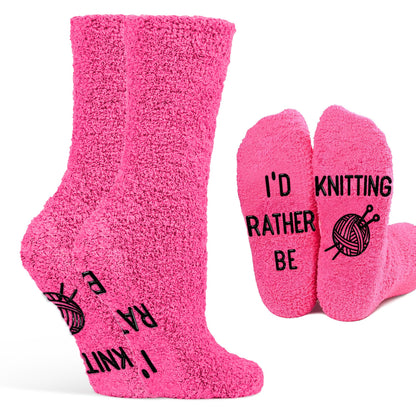 Knitting Accessories - Unique Grandma Socks as Gift for Women Who Have Everything, Ideal Gifts for People Who Love Knit or Crochet, Perfect for Grandma, Knitters, and Crocheters