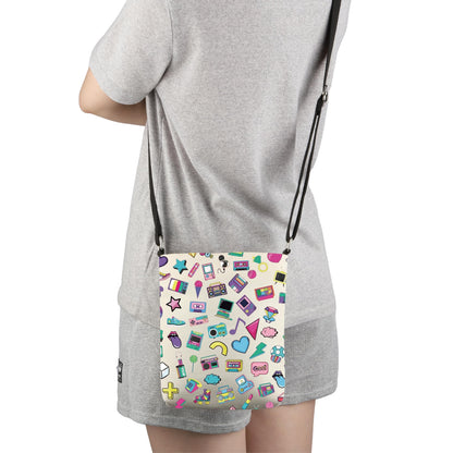 G2TUP 80s Lover Gift 80s Retro Crossbody Bag I Love 80s Travel Bag Back To The 80s Gift