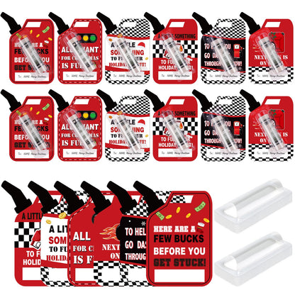 Colarr 12 Pcs Money Holders Gas Can Cash Gift Cards Employee Appreciation Money Clip Gifts for Teacher Nurse Father Christmas Birthday Holiday 2026 Graduation New Year Funny Gifts for Adults