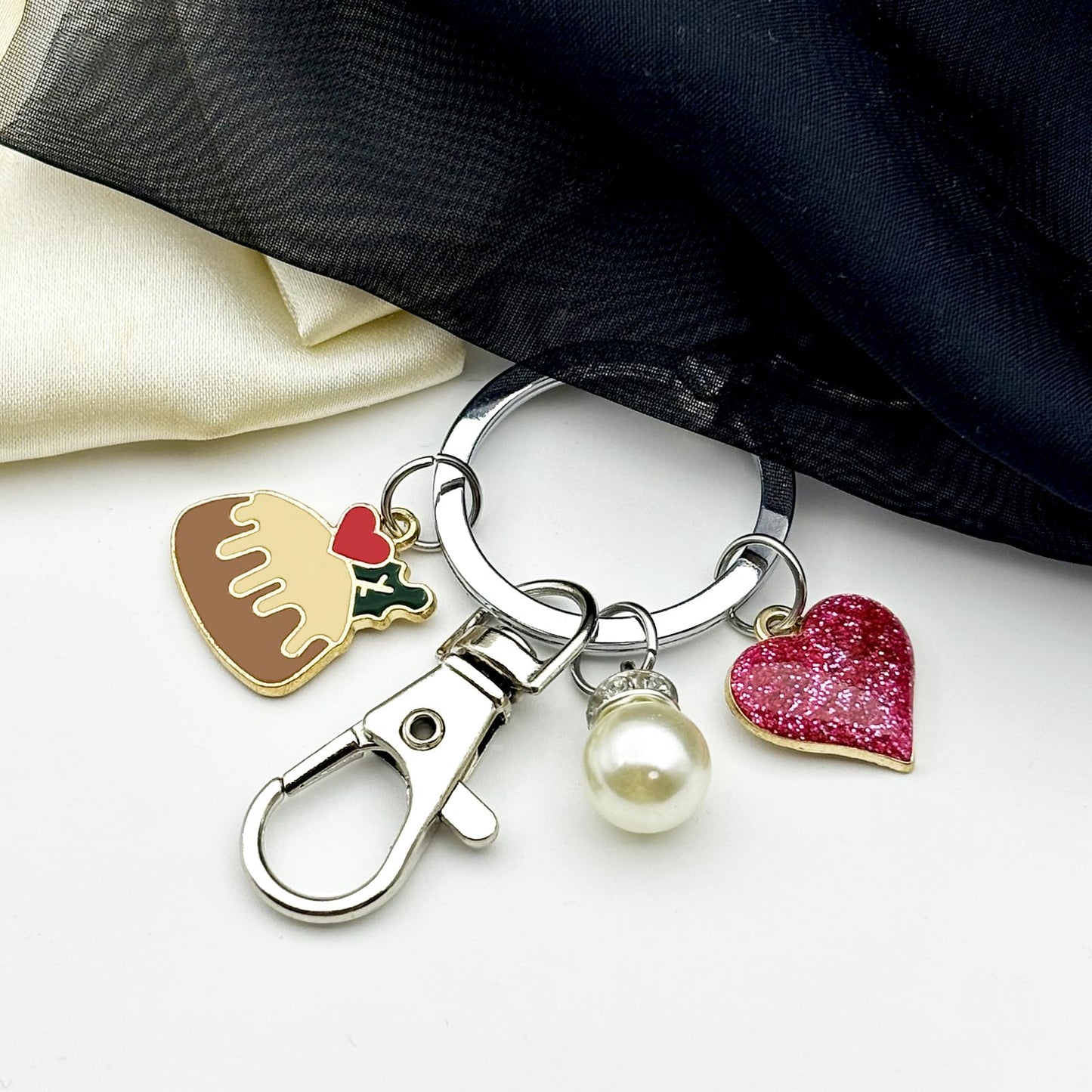 Polish Gifts Poland Lover Keychain for Christmas Graduation Birthday Retirement Poland Vacation Souvenir for Women Kids Mom Girl Trip Pierogi Theme Travel Jewelry Funny Polish Landmarks Keyring