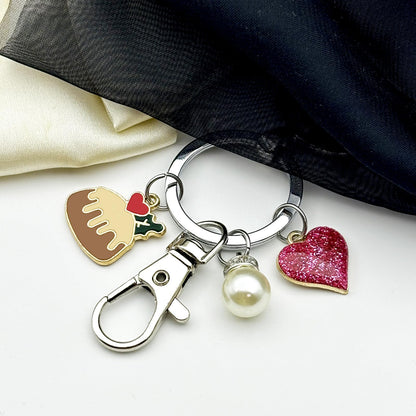 Polish Gifts Poland Lover Keychain for Christmas Graduation Birthday Retirement Poland Vacation Souvenir for Women Kids Mom Girl Trip Pierogi Theme Travel Jewelry Funny Polish Landmarks Keyring