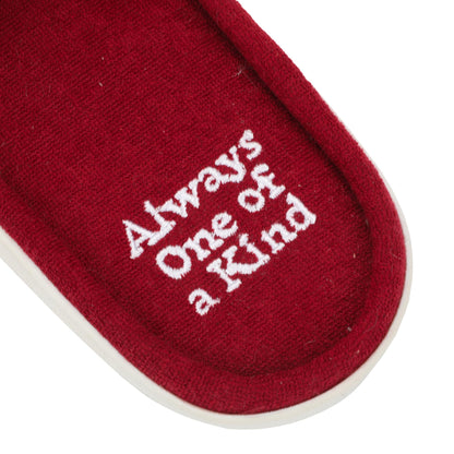 Packed Party Dr Pepper Always One Of A Kind Men's Red Slide Slippers -Small