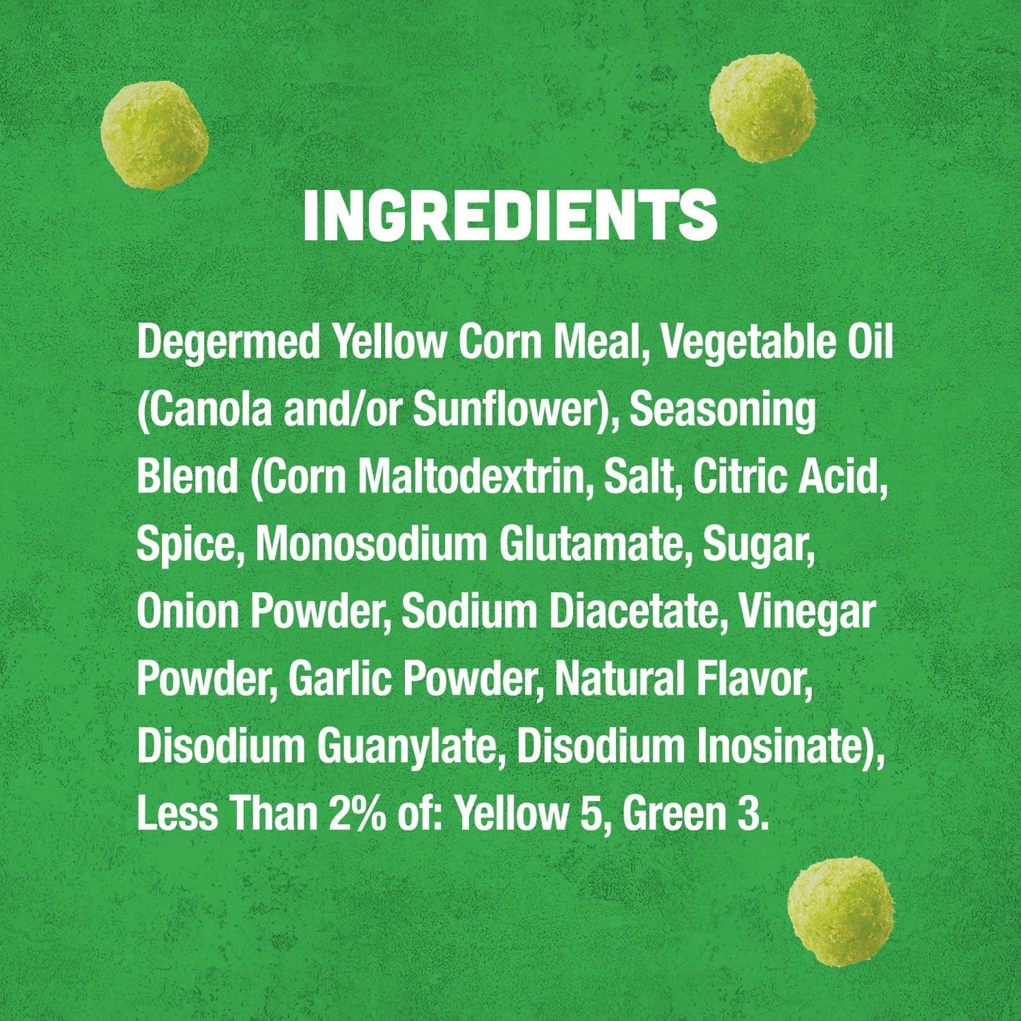 Vlasic Pickle Balls, Dill Pickle Flavored Corn Puffs, Pickleball Gifts, 2 oz.