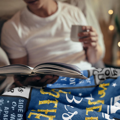 Gifts for Brother Fathers Day, Best Brother Birthday Gifts from Sister Blanket 60"x50", Brothers Blankets from Sister