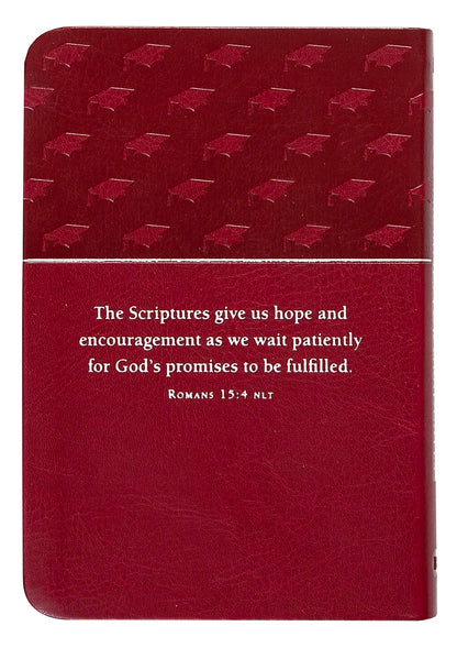 Bible Promises for Graduates (Raspberry, Faux Leather) – A Powerful Bible Promise Book for Graduates, Perfect Gift for Graduation Parties, Birthdays, Holidays, and More