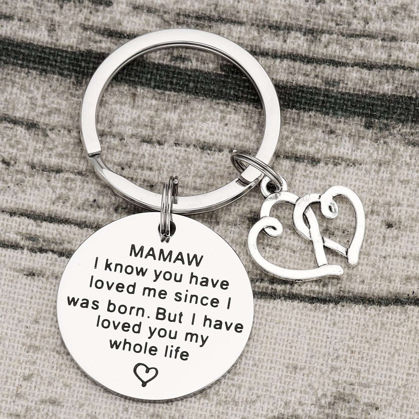 Mamaw Gifts Keychain for Women - Best Mamaw Ever Key Chains Gift