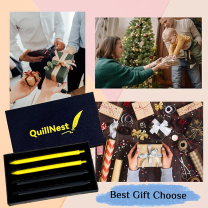 Brain Neuroscience Graduation Gifts Ballpoint Pen Set of 4 Neurology Doctor Nurse Gift for Christmas Retirement Present for Women Men Neurologist Thank You Present for Neurosurgeon Medical Pens