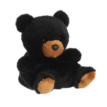 Aurora® Adorable Palm Pals™ Sleepy Bear™ Stuffed Animal - Fun Collectible Plush for Kids and Adult Collectors - Perfect for Decorating Rooms and Birthday Gifts - Black 4.5 Inches