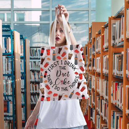 Funny Drink Gift Fizzy Drink Inspire Tote Bag Soda Drinking Handbag Soda Lover Gift Summer Trip Gift