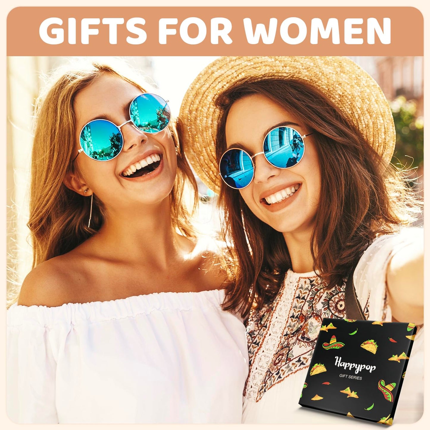HAPPYPOP Mothers Day Gifts - Mother Daughter Sister in Law Socks, Aunt Niece Sister Socks