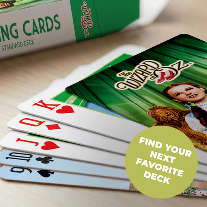 MasterPieces Officially Licensed Wizard of Playing Cards - 54 Card Deck for Adults