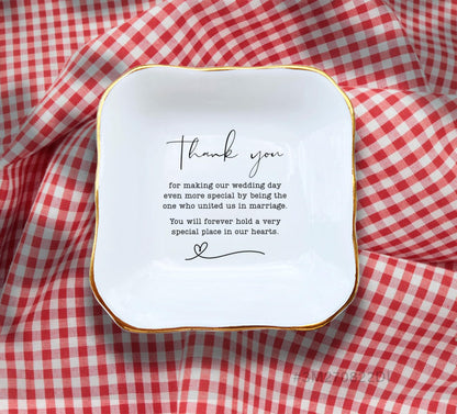 Wedding Officiant Gift, Officiant Ring Dish, Inspirational Gifts for Her, Thank You Officiant Gift, Officiant Woman Gift, Appreciation Gift, Wedding Planner Gift, Pastor Gifts, Officiant Woman Gift