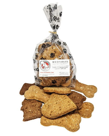 Gourmet Dog Bakery Small Get Well Soon Treat Box with Pupcorn, Hand-Decorated Treats & More | Homemade, Fresh, Human-Grade, All-Natural Ingredients | Corn, Soy & Preservative Free | USA Made