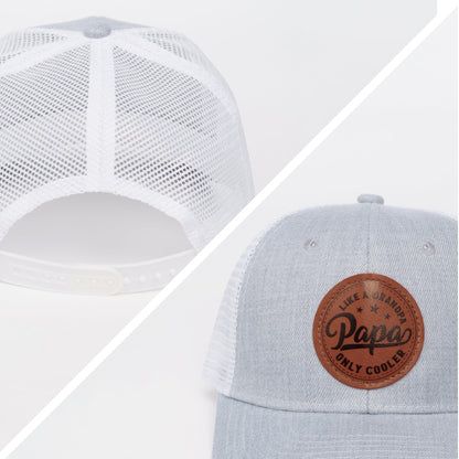 Men Hat Baseball Cap Christmas Fathers Day Birthday, Gifts for Men Trucker Grey Baseball Cap