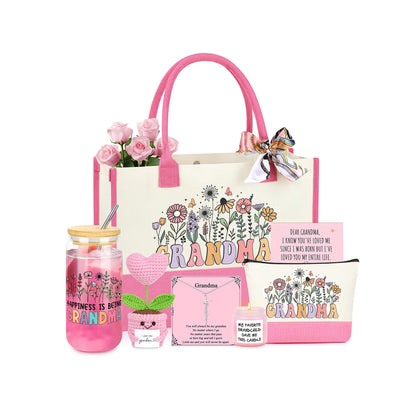 Gifts for Women Basket, Birthday Christmas Valentines Mothers Day Ideas Gifts for Mom Sister Grandma Daughter