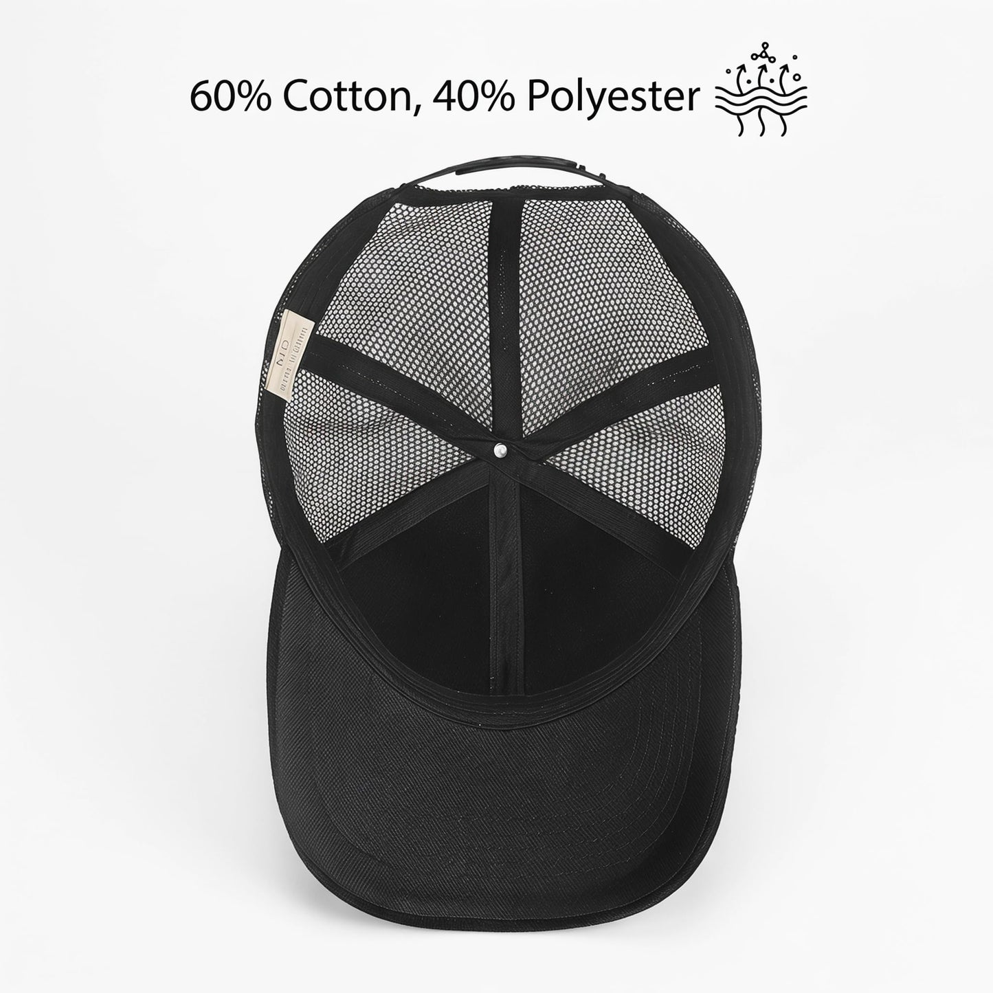 Papa Gifts, Papa Hats for Men Fathers Day Embroidered Letters Adjustable Baseball Cap Black