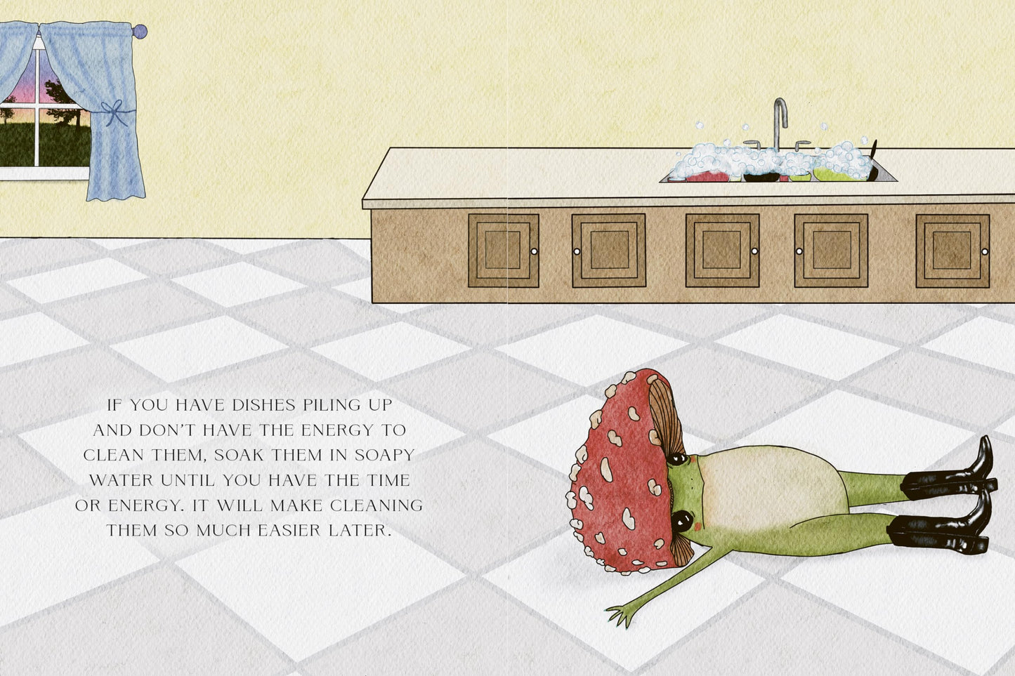 The Little Frog's Guide to Self-Care: Affirmations, Self-Love and Life Lessons According to the Internet's Beloved Mushroom Frog