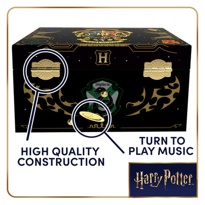 Harry Potter Jewelry Box for Girls Musical Jewelry Box with Spinning Figurine, Harry Potter Toys for Kids Ages 3-7