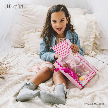 Tickle & Main Big Sister Gift Set - 3-Piece Kit, Multicolor - Includes I Hereby Crown You Storybook & 8-Inch Cloth Doll with Adjustable Felt Crown - Big Sister Gifts for Girls