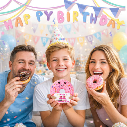 BuiltFit Sweet 16 Birthday Gifts - 16th Sixteen Year Old Gifts for Girls Boys, Cute Crochet Donut Happy 16 th Bday Party Favors Decorations New Driver Present for Teens Daughter Granddaughter