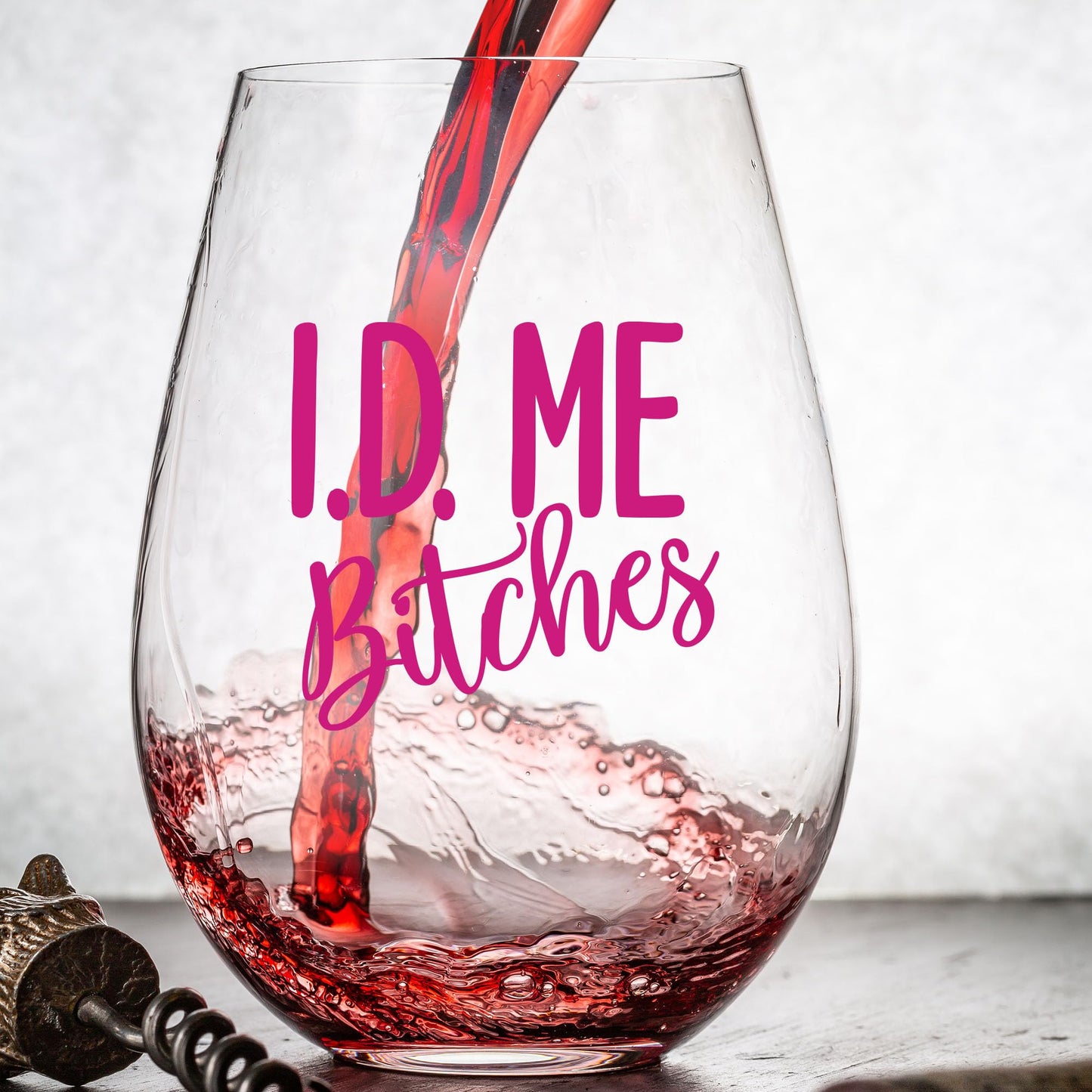 CEDAR CRATE MARKET 21st Birthday Gifts for Her, Women, Happy 21 Year Old Funny Wine Glass, Cool Unique Present for Daughter, Best Friend, Female, Party Decorations ideas, 15 oz, Made in USA