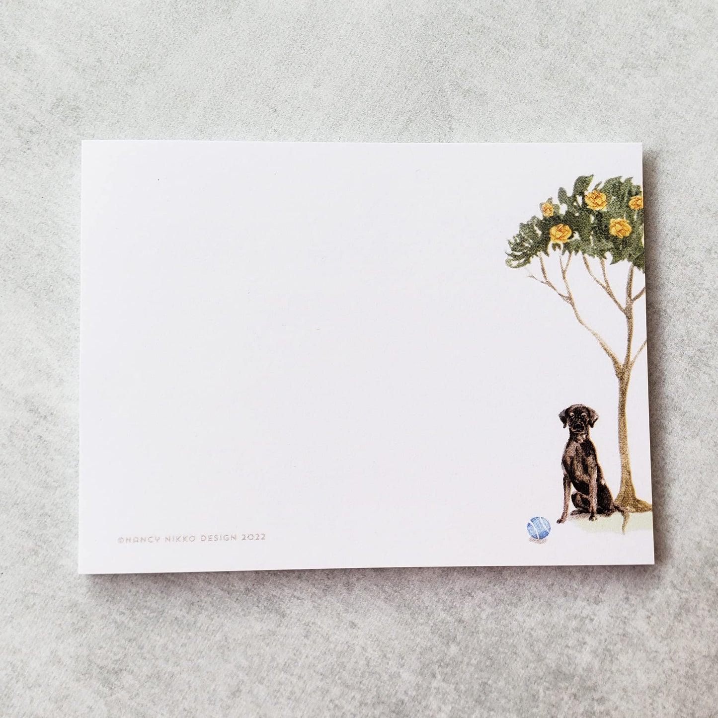 Labrador Sticky Notes - 4" x 3" 50 Sheets. Notepad, to Do List, Reminder Note. Gift for Dog Lovers. (1, Labrador (Black))