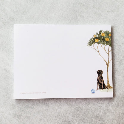 Labrador Sticky Notes - 4" x 3" 50 Sheets. Notepad, to Do List, Reminder Note. Gift for Dog Lovers. (1, Labrador (Black))