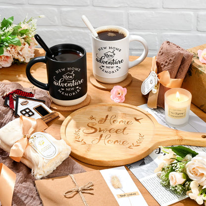 YHRJWN 13 Pcs House Warming Gifts New Home, Housewarming Gifts New Home, Closing Tokens for House Buyers, House Warming Gift for Women Men Friends, Housewarming Gift Box