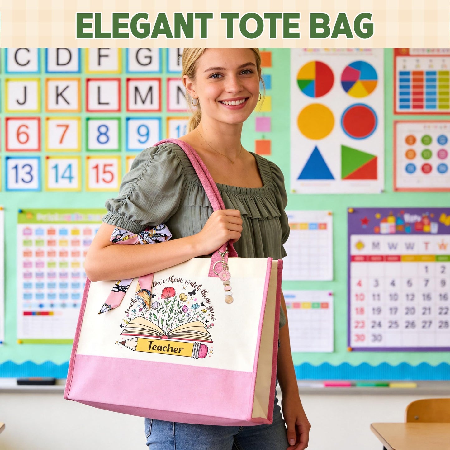 Teacher Appreciation Gifts for Women, Best Teacher Appreciation Funny End of Year Teachers Gift Set from Students, Thank You/Christmas/Birthday Baskets Gifts for Teachers