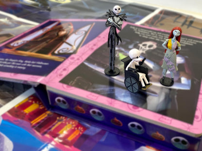 Disney Nightmare Before Christmas My Busy Books - Storybook, 10 figurines, playmat