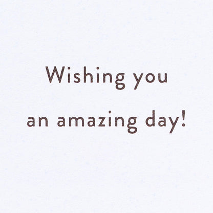 American Greetings Sign Language Birthday Card (Amazing Day)