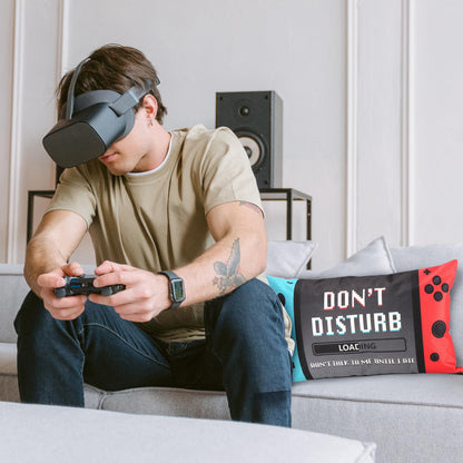 Gamer Gifts for Teenage Boys, 2026 Graduation Gift for Teens, Gaming Dad Gift, Gaming Gifts for Men Brother Uncle Boyfriends, A Pair of Gamer Socks + One Throw Pillow Covers