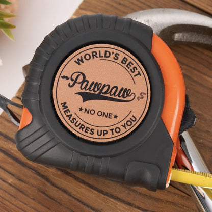 Pawpaw Gifts, Gift for Pawpaw from Kids, Measuring Tape 16ft for Men, Ideal for Birthday, Fathers Day, Christmas, Retractable Digital Carpenter Tool