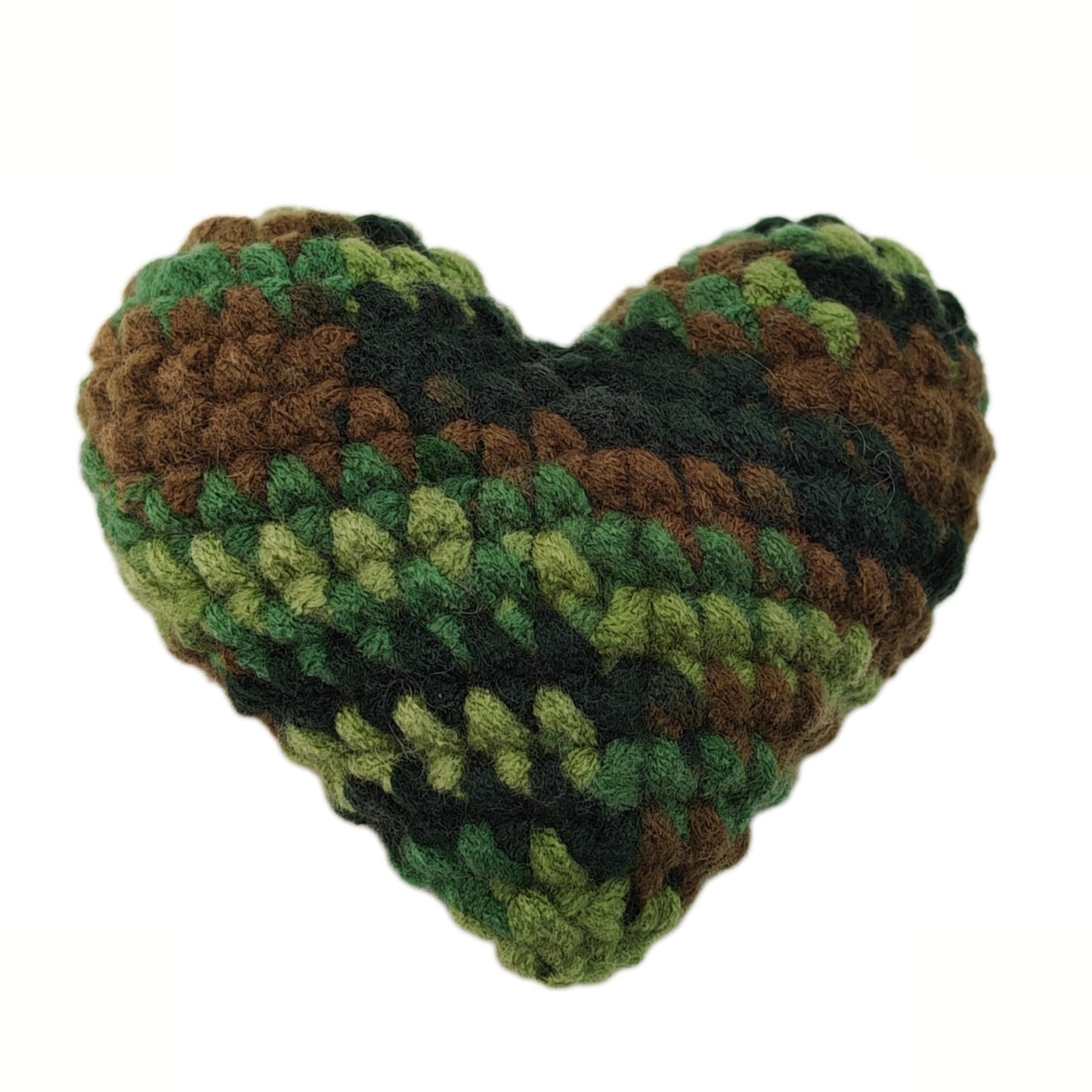 Acecare Crochet Heart Pocket Hug Deployment Gift for Navy Army, Military Long Distance Comfort Gift for Boyfriend Girlfriend Family