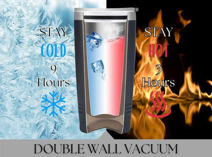 Onebttl Music Producer Gifts, Cool DJ Gifts for Christmas, Birthday, 20oz Stainless Steel Tumbler with Lid Straw