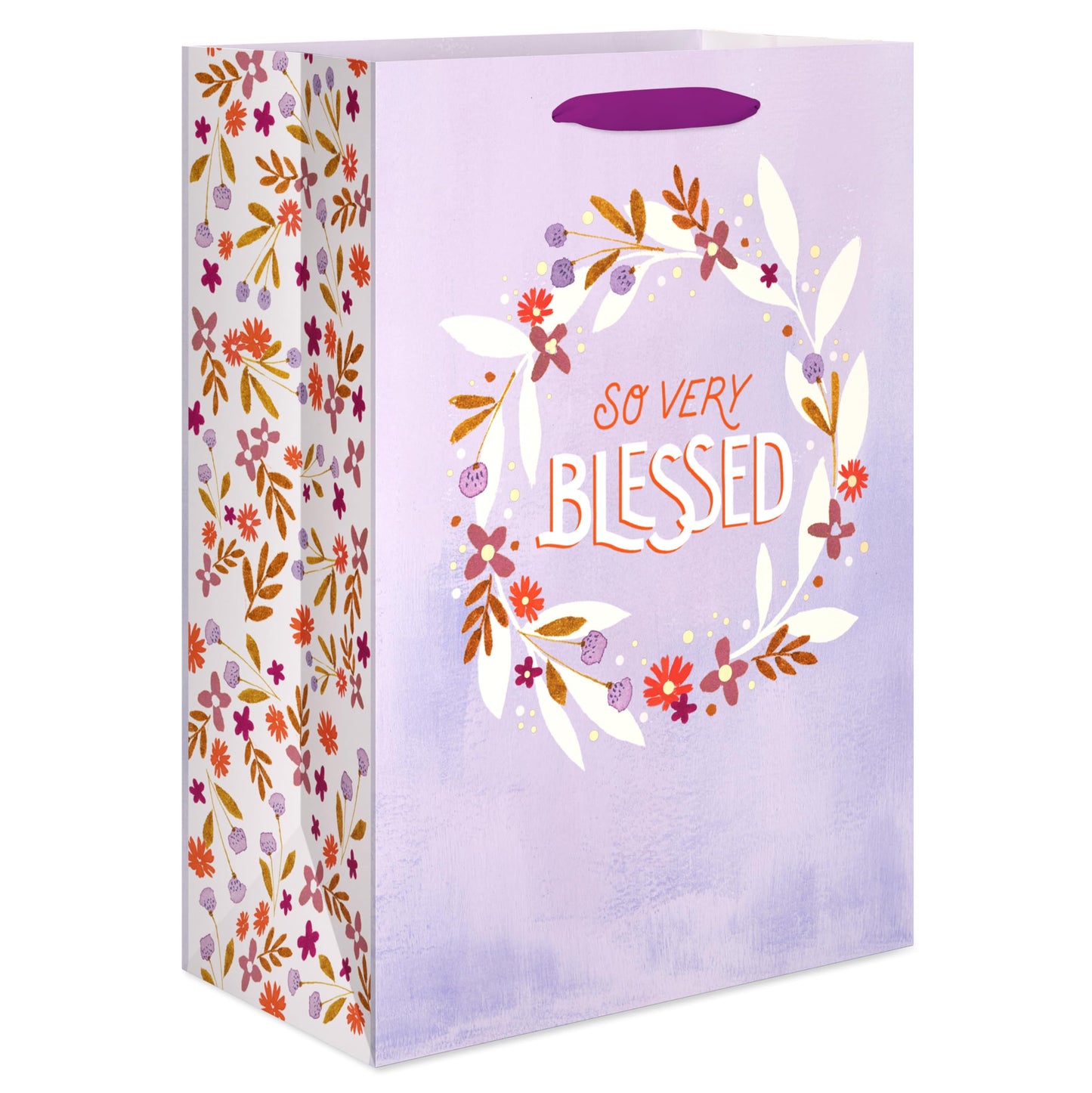 American Greetings 10" Medium Religious Gift Bags (Cross, Bible Verse, Dove) for Baptism, First Holy Communion, Confirmation, Easter, Wedding and Clergy Days - Kathy Davis Designs (5 Bags)